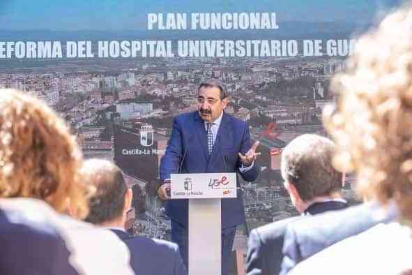 El Gobierno de Castilla-La Mancha duplicará la superficie del Hospital de Guadalajara con la remodelación de la parte antigua