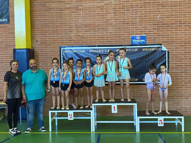 La gimnasia rítmica de la provincia acude a Alcázar para celebrar las finales de temporada