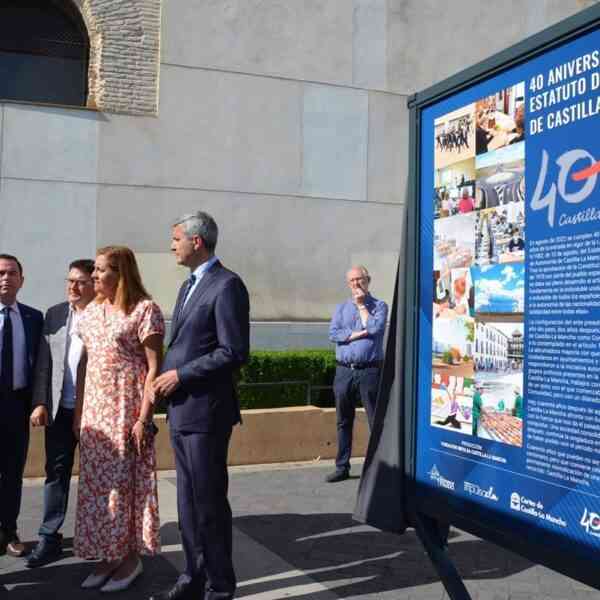 La exposición '40 años del Estatuto de Autonomía de C-LM' recala en el Miradero de Toledo hasta el 10 de julio