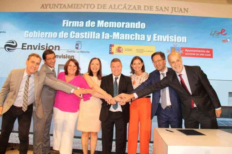 Envision Spain construirá en Alcázar una planta de producción de hidrógeno renovable con una inversión de 900 millones de euros