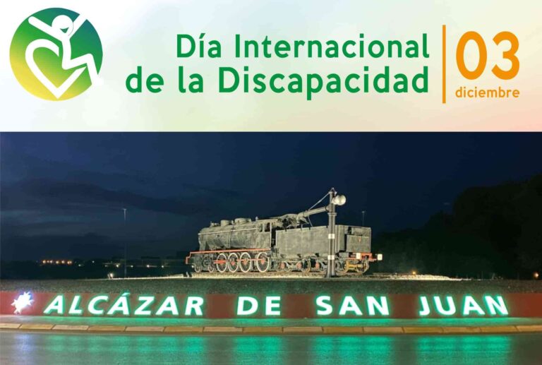Alumbrado de color verde el sábado 3 de diciembre en conmemoración al Día Internacional de la Discapacidad