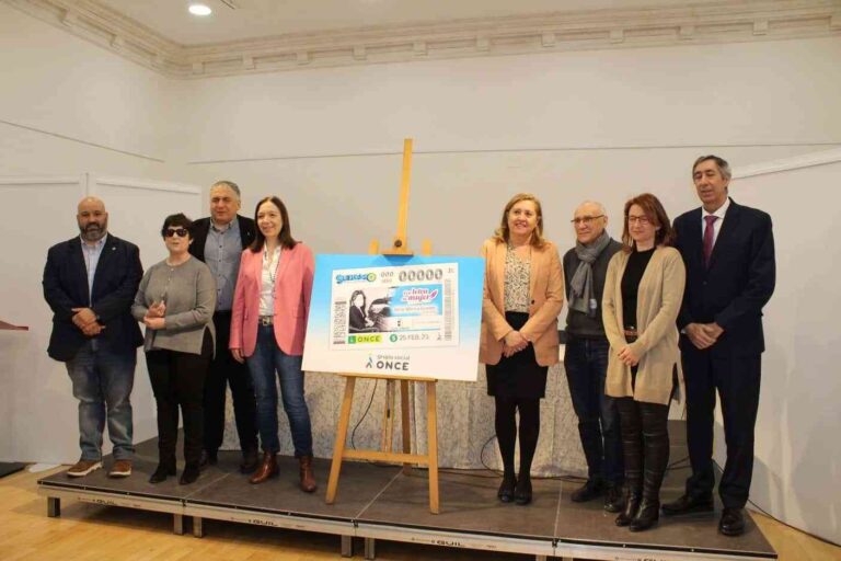 La ONCE dedicará su cupón del sábado 25 de febrero a la alcazareña Luisa Alberca Lorente