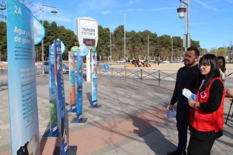 Cruz Roja organiza una exposición de concienciación por el Día Mundial del Agua