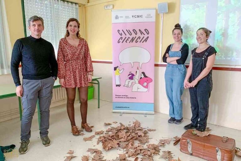 Cuentacuentos musical ¿Dónde están las científicas? En el  CEIP Virgen de las Viñas de Tomelloso para conmemorar el 8M