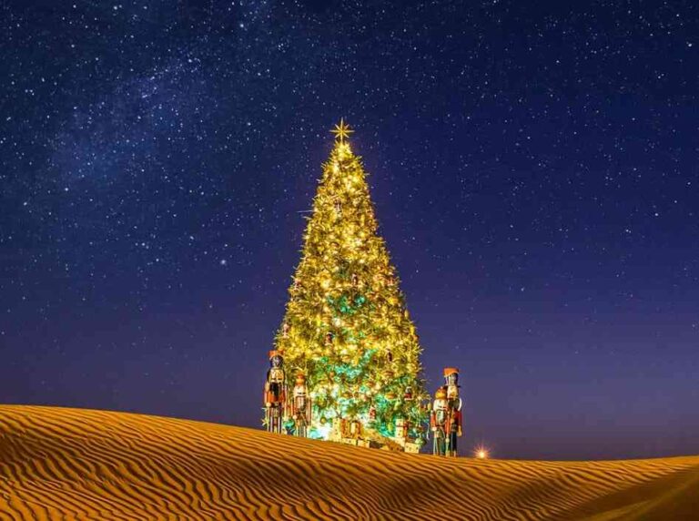 5 motivos para visitar Dubai durante las festividades navideñas.