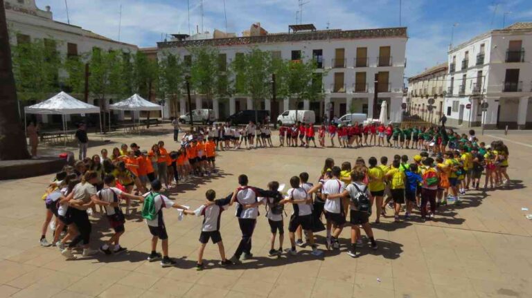 El Día de Europa ha celebrado el  alumnado de 6º de primaria de los colegios de Manzanares