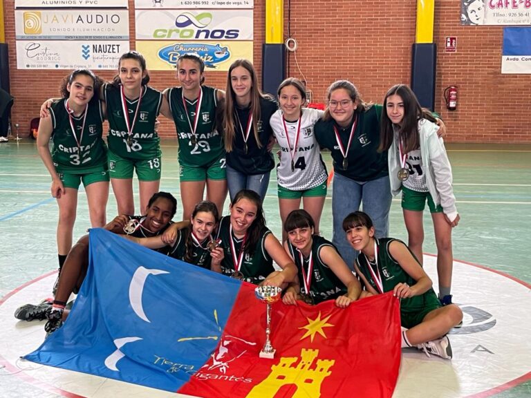 Las chicas del infantil femenino se proclamaban campeonas de Castilla la Mancha