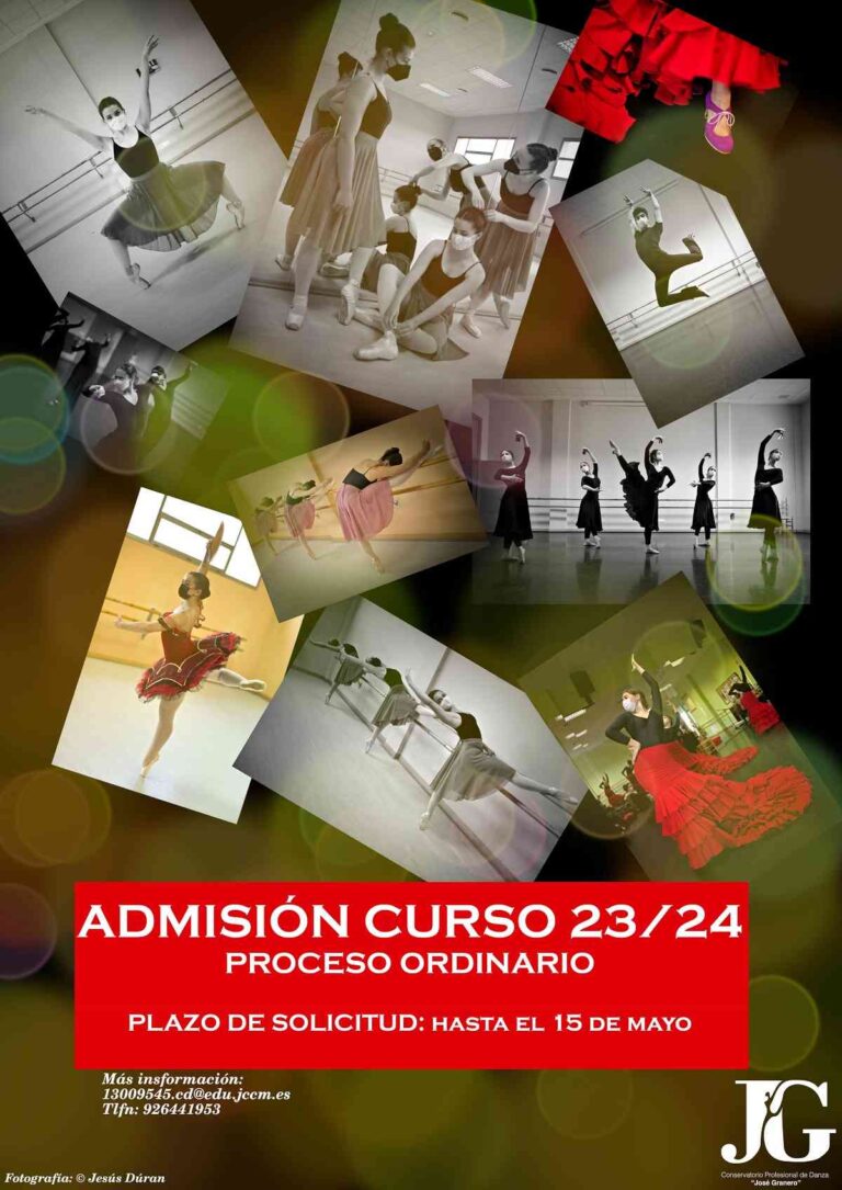 Una actividad de danza para escolares de Puertollano y localidades cercanas mañana en el Conservatorio Profesional José Granero