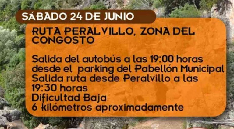 Ruta Peralvillo zona del Congosto el 24 de junio del programa “Paseando por Miguelturra”