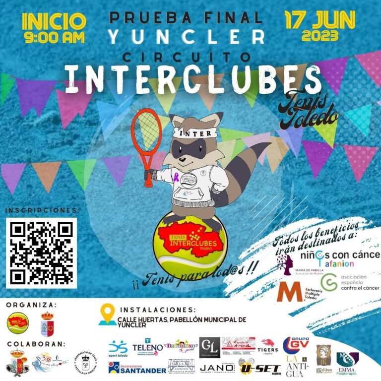 Yuncler pone el cierre al Interclubes de Tenis