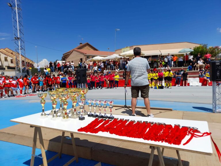 Termina la Liga femenina de La Sagra, con la participación de 200 futbolistas en 10 equipos de 8 municipios de Toledo