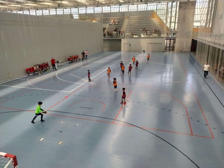 850 niños se dan cita en el Pabellón Vicente Paniagua para el Torneo de Primavera de Fútbol Sala