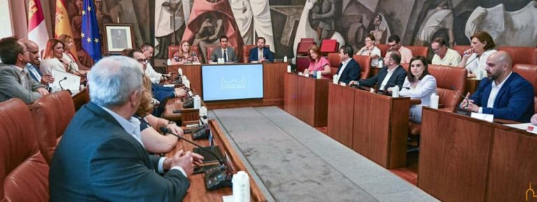 Concluye mandato 2019-2023 de la Corporación provincial de Ciudad Real con los diputados y diputadas provinciales integrantes del Pleno