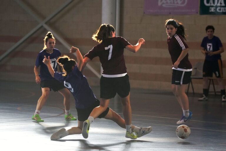 Maratón de fútbol sala femenino en Argamasilla de Alba