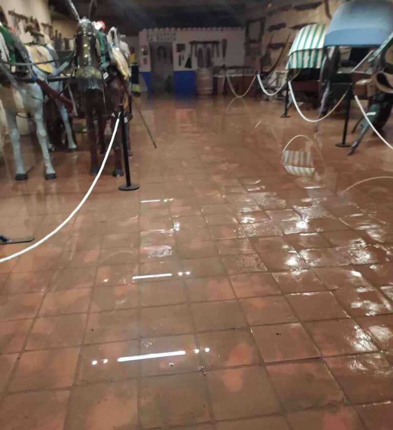 Se normaliza la situación en Villarrubia de los Ojos, donde una fuerte tormenta provocó ayer tarde inundaciones en algunos sótanos y locales