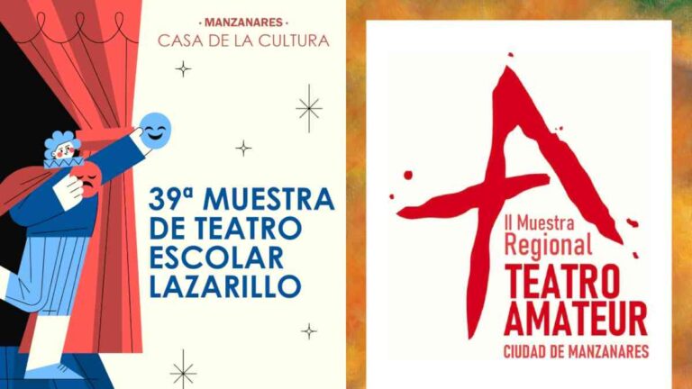 39ª Muestra de Teatro Escolar de Lazarillo y la 2ª Muestra Regional de Teatro Amateur este fin de semana en Manzanares