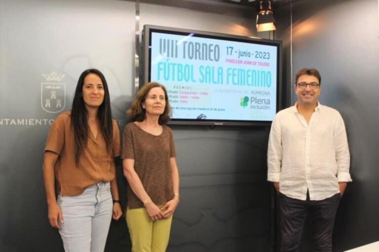 VIII Torneo Femenino Fútbol Sala a beneficio de Asprona  en el Pabellón Juan de Toledo de Albacete este 17 de junio