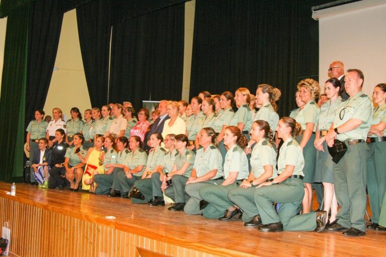 Tribuna Benemérita homenajea a la mujer Guardia Civil en el multitudinario II Memorial «María Jesús Carrascosa» que tuvo lugar en Lillo