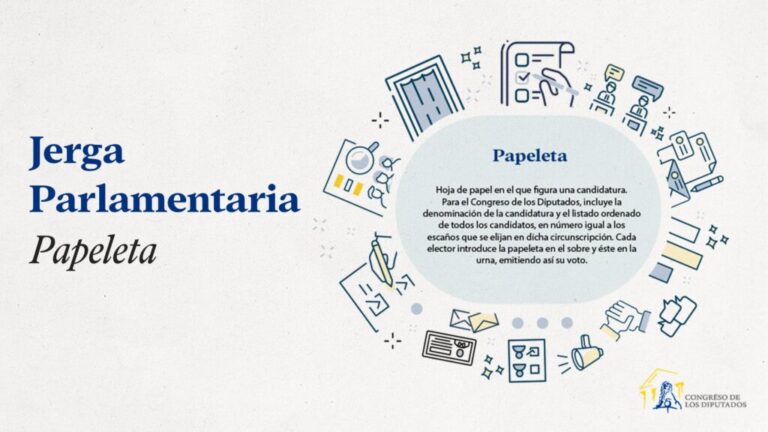 Elecciones Generales 2023: ¿Cómo es la papeleta para votar al Congreso de los Diputados?