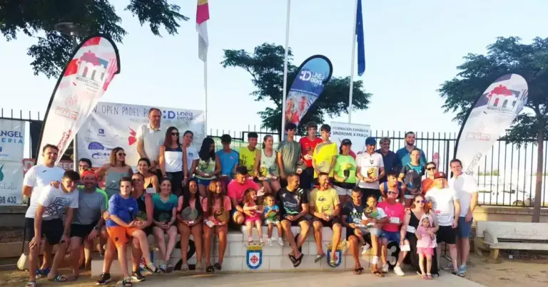 Cuarta edición del Open Pádel Playa recauda más de 2.000 euros para la Federación Española del Síndrome X Frágil