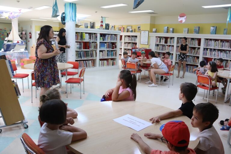 Más de 150 niñas y niños participan en el Biblioverano 2023 en la BPM Lope de Vega de Manzanares  