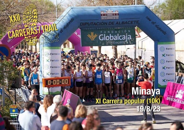 XI Carrera Popular 10K Minaya (Albacete) el 19 de agosto a las 19:30 h
