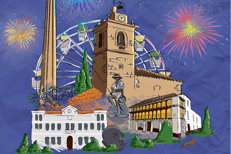 “Alegrías de Tomelloso” se titula el trabajo ganador que anunciará la Feria y Fiestas de Tomelloso 2023 obra de David Mansilla Nieto