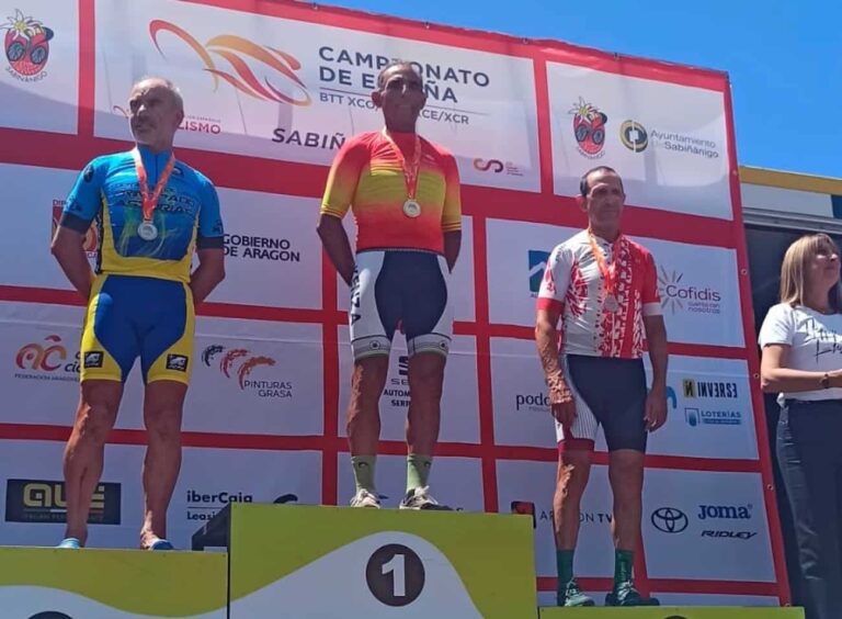 El alcazareño José Luis Pinar conquista el bronce en el Campeonato de España de XCO