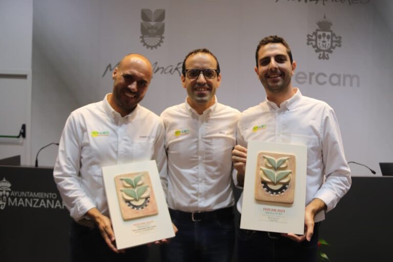 Tecniagro 2000 gana la Medalla de Oro de Fercam 2023 y Medalla de Oro a la Novedad Tecnológica en Manzanares