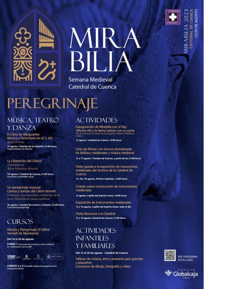 Semana Medieval Mirabilia de música y cultura medieval del 13 al 18 de agosto en Cuenca