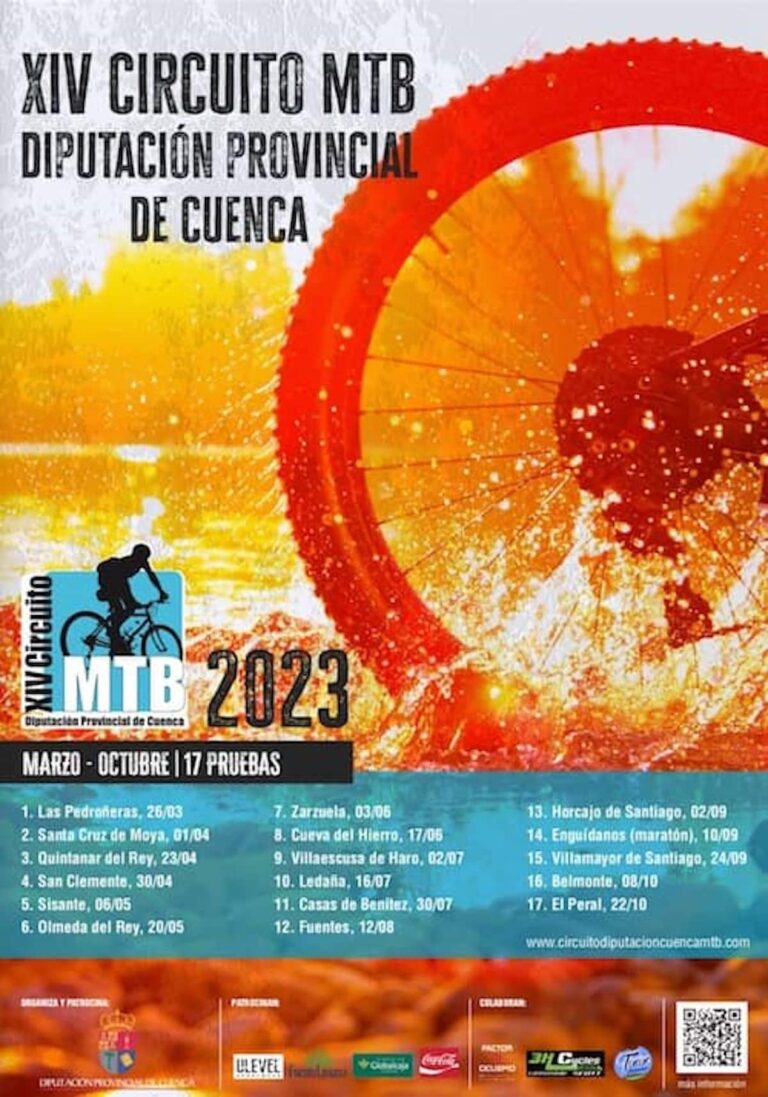 VI Marcha MTB “Tierra de Vítor” el 2 de septiembre de 2023 a las  17:30 h en Horcajo de Santiago (Cuenca)