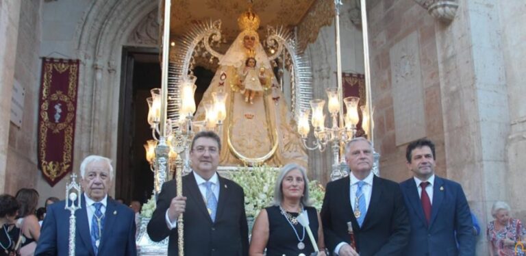 La procesión de la Octava de la Virgen Del Prado, patrona de Ciudad Real, ha contado con la presencia  de Miguel Ángel Valverde