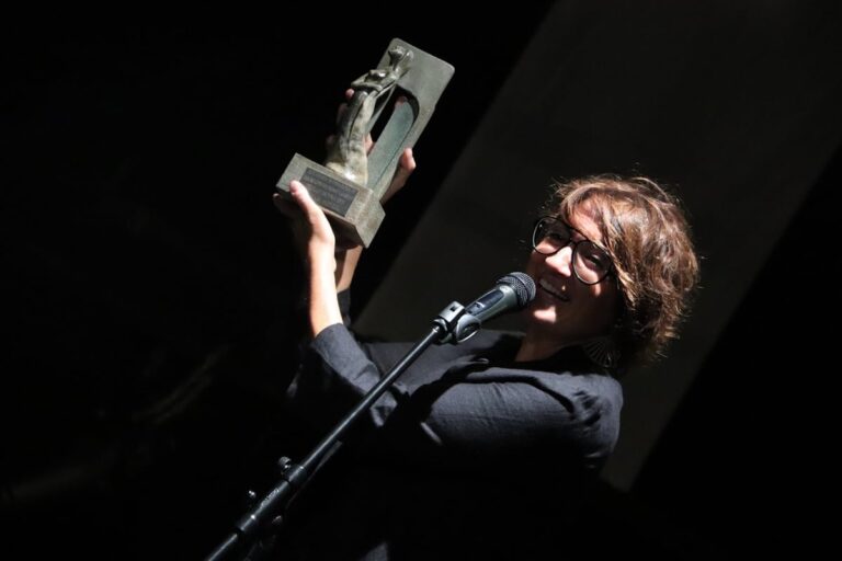 Silvia Abril ha recibido el Premio Escena del FITC ‘Lazarillo’ 2023 en Manzanares muy emocionada y contenta con el reconocimiento
