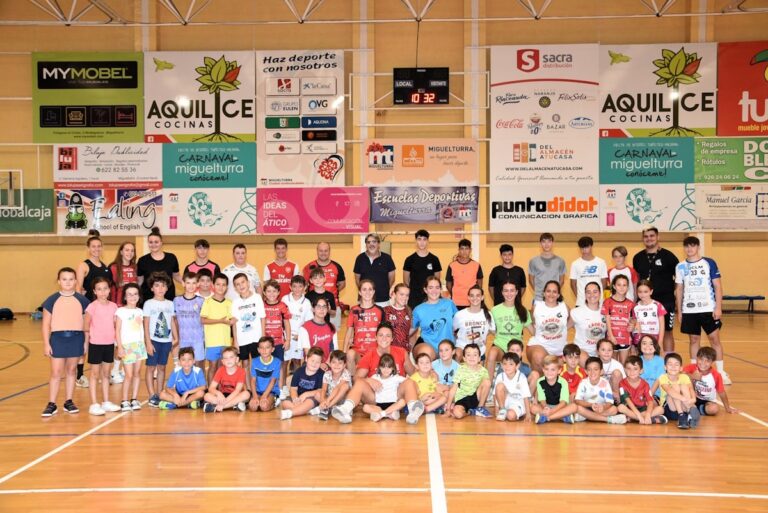 En marcha el Taller de Balonmano hasta el 18 de agosto en Miguelturra con la colaboración del Club Balonmano Pozuelo de Calatrava