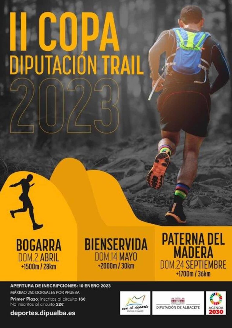 II Copa Trail Paterna del Madera 2023 del VII Circuito Provincial de Trail de Albacete 2023
