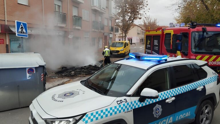 Detenido el autor de la quema de contenedores en Alcázar de San Juan
