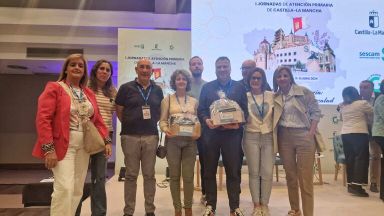 Profesionales de Atención Primaria de la Gerencia de Alcázar logran el premio a la mejor comunicación y mejor póster en las I Jornadas de Atención Primaria de Castilla-La Mancha