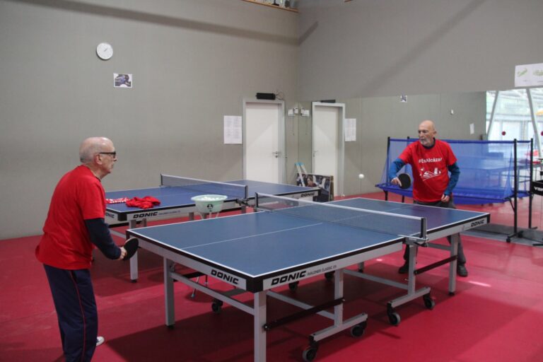 Los alcazareños Felipe Roncero y Paco Morata participarán en el primer Campeonato de España de Parkinson de Tenis de Mesa