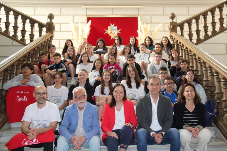 Los alumnos de Erasmus procedentes de Italia, Croacia y Portugal visitan el Ayuntamiento de Alcázar de San Juan