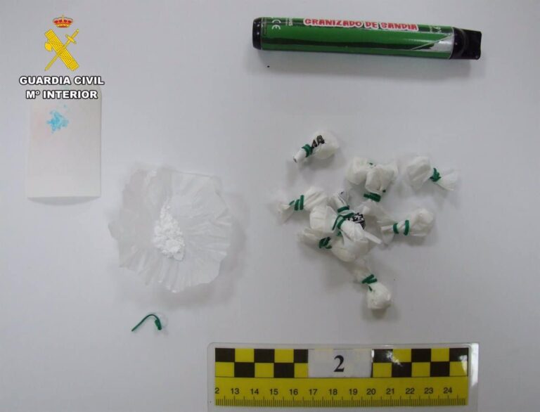 Detenido en Almansa con 13 Gramos de Cocaína Destinados a la Venta Menudeo