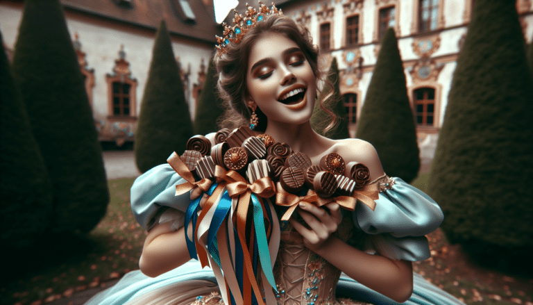 La Princesa Leonor, una dulce lluvia de medallas de chocolate