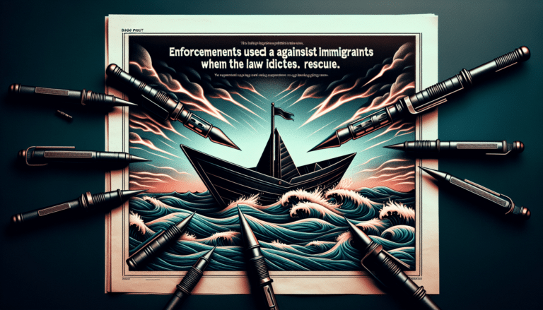 PP insta al uso de cañones contra los migrantes en situaciones de rescate obligatorio