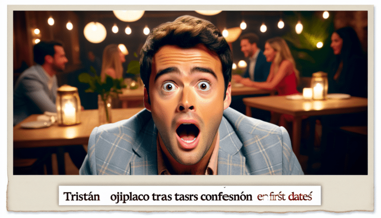 Tristán se queda boquiabierto tras impactante confesión en «First Dates»