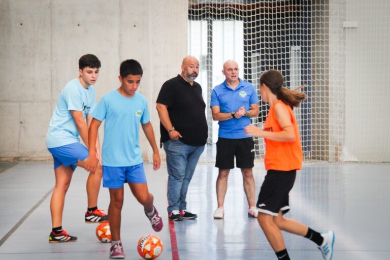 El Pabellón Vicente Paniagua Aloja el Noveno Campus de Futsal en Alcázar de San Juan
