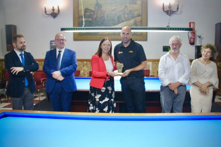 Rubén Legazpi de Móstoles se Corona Campeón en el V Torneo de Billar ‘Ciudad de Alcázar’