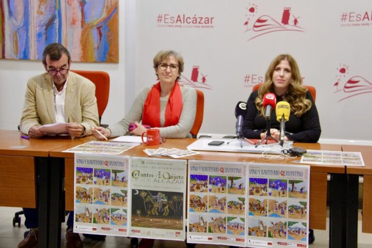 El Ayuntamiento de Alcázar de San Juan Inaugura las XI Jornadas de Vino y Bautismo Cervantino