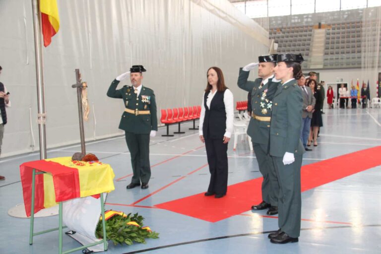 Pabellón Vicente Paniagua Celebra el Acto de la Guardia Civil en Honor al 12 de Octubre