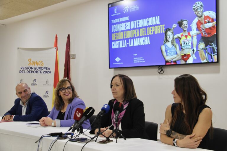 Alcázar Acoge el I Congreso Internacional de la Región Europea del Deporte de C-LM con Expertos de Renombre los Días 29 y 30 de Noviembre