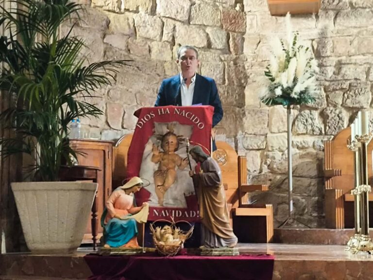 Ramón Horcajada Inaugura la Navidad 2024 en Alcázar de San Juan con un Emotivo Mensaje de Amor al Prójimo