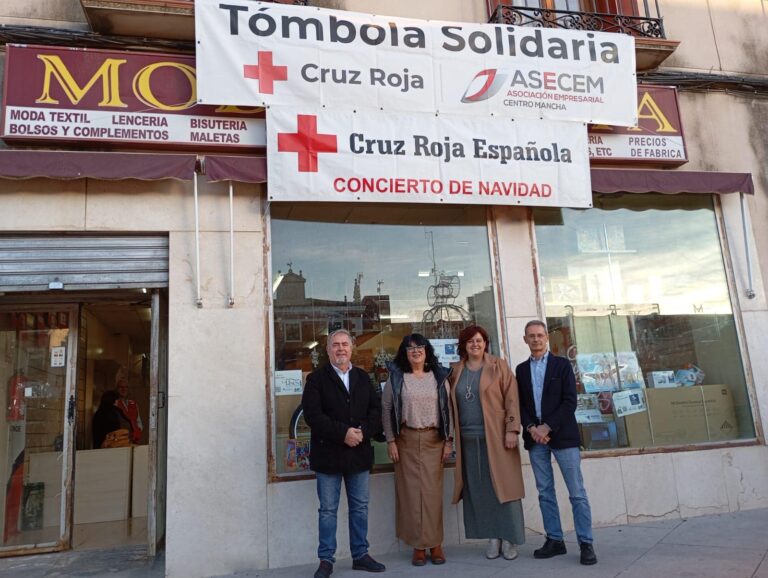 Tómbola Solidaria de Cruz Roja: 4.000 papeletas y 550 regalos a repartir en Alcázar de San Juan